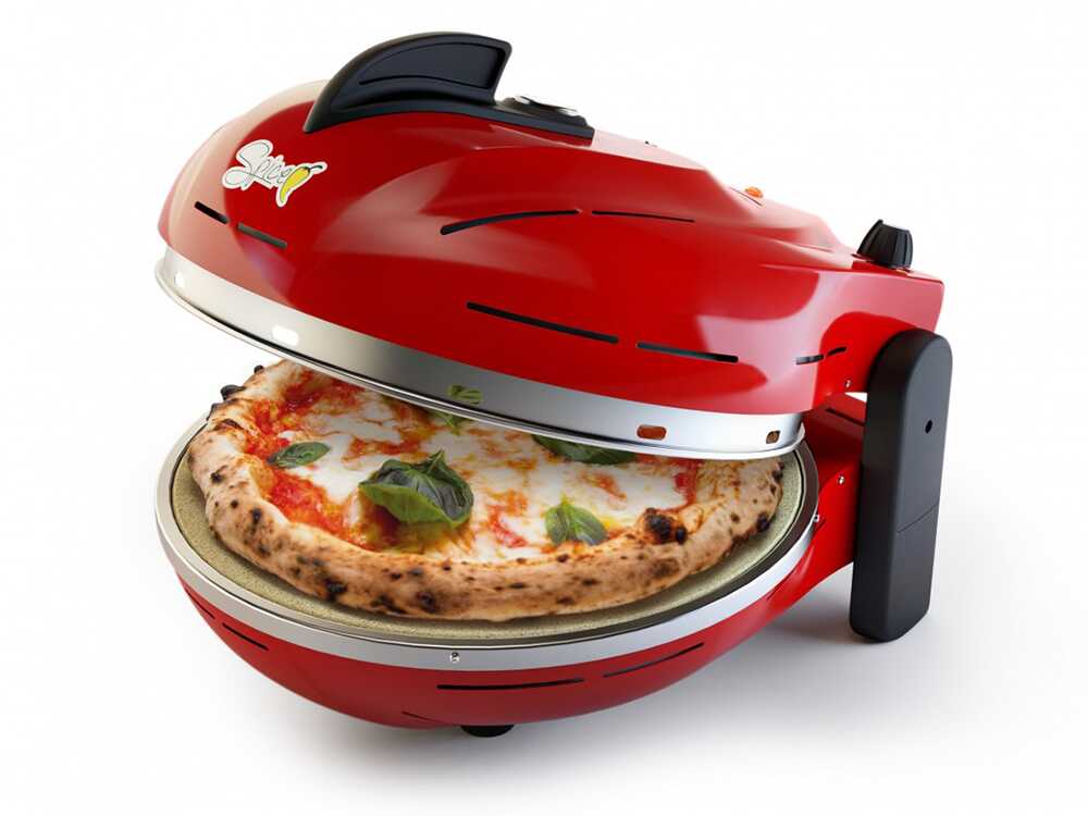 Spice Electronics Diavola Pro V 2.0 Rosso - Elektro-Pizzaofen - Schamottestein – Bild 3