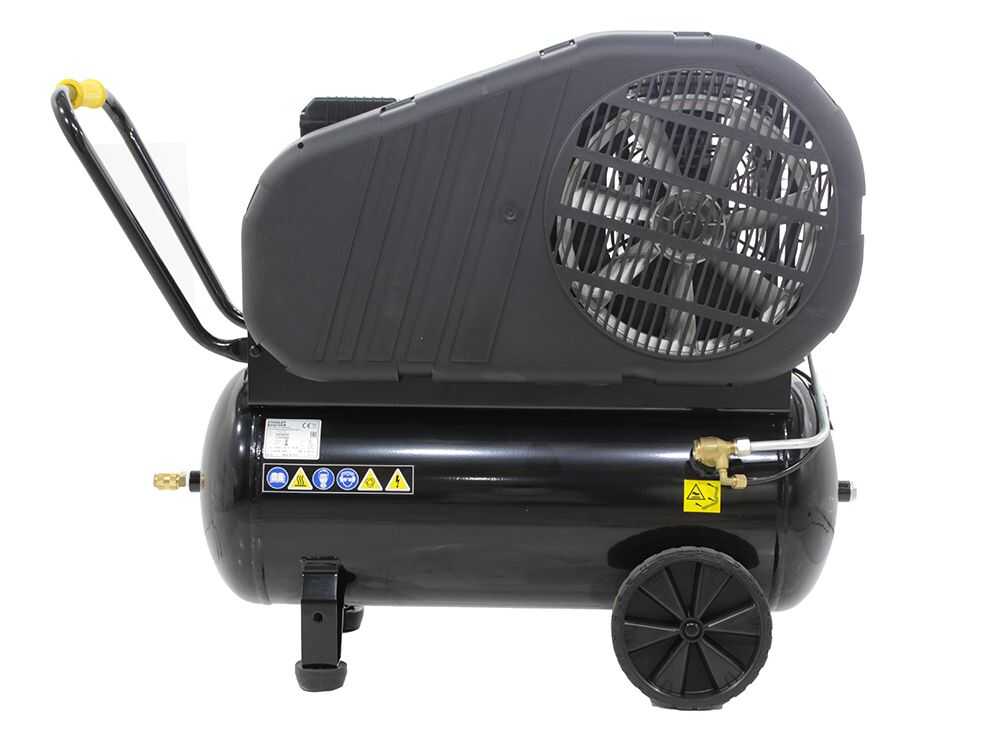 Stanley Fatmax B 255/10/50 - Elektrischer Kompressor mit Riemenantrieb - Motor 2 PS - 50 Lt Druckluft – Bild 4