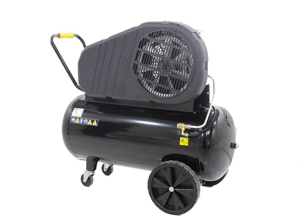 Stanley Fatmax B 350/10/100 T - Elektrischer Kompressor mit Riemenantrieb - Motor 3 PS - 100 Lt – Bild 4