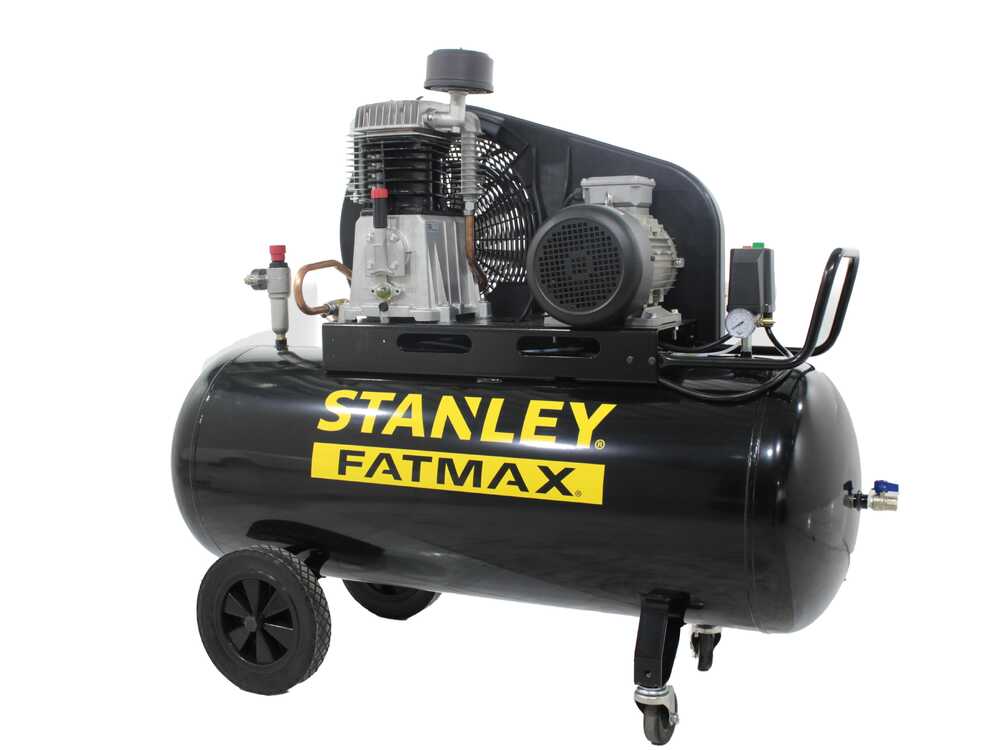 Stanley Fatmax BA 851/11/270 - Kompressor mit Riemenantrie 400V - Motor 7.5 PS - 270 Lt