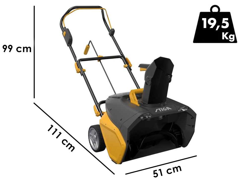 Stiga ST 700e Kit - Batteriebetriebene Schneefräse - 48V / 7,5 Ah