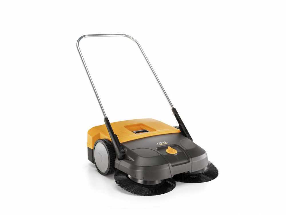 Stiga SWP 475 - Handkehrmaschine - mit Fangkorb