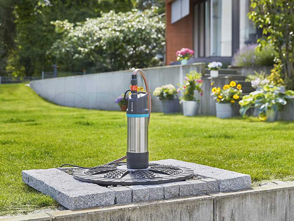 Tauchdruckpumpe Gardena 6100/5 inox automatic - 4,7 Bar - für klares Wasser
