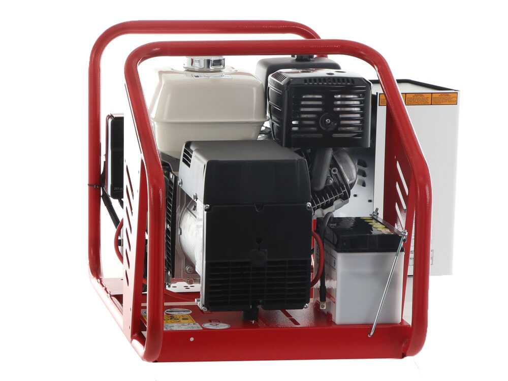 Tecnogen H8000 TE/A - Benzin-Stromerzeuger 6 kW mit AVR-Regelung - Dauerleistung 5.4 kW - 400V + ATS – Bild 3