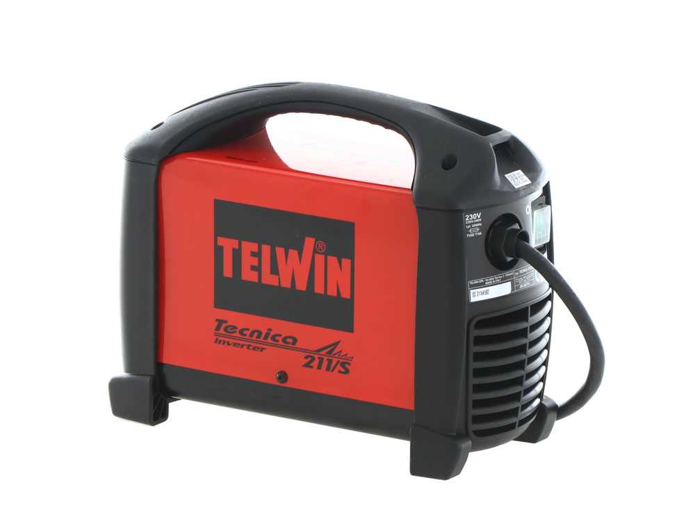 Telwin 211S ACX - Inverter Schweißgerät Elektrode und TIG mit Gleichstrom - 180 A – Bild 4