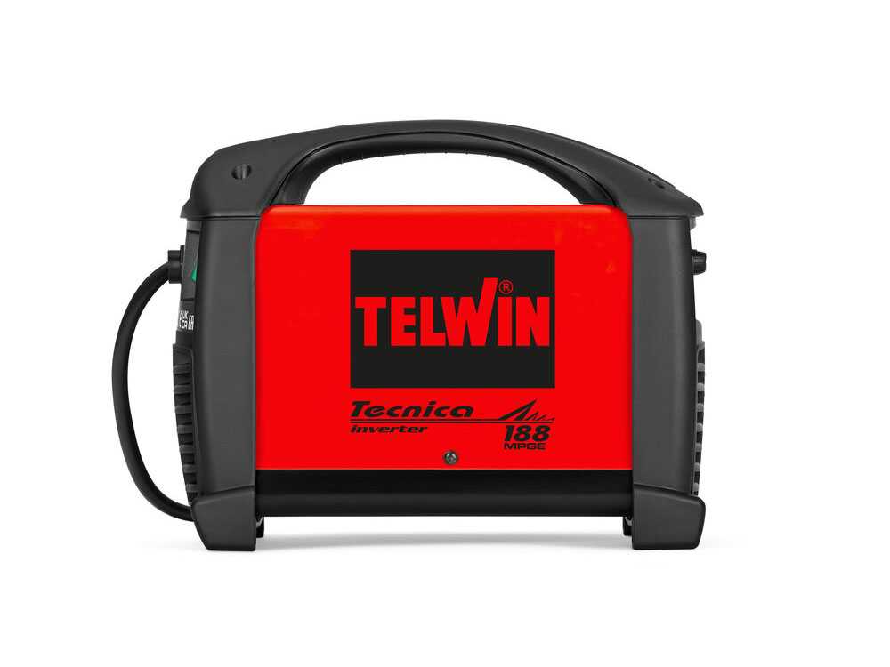 Telwin TECNICA 188 MPGE - Inverter-Elektroden-Schweissgerät WIG - 150A - NUR GERÄT – Bild 3