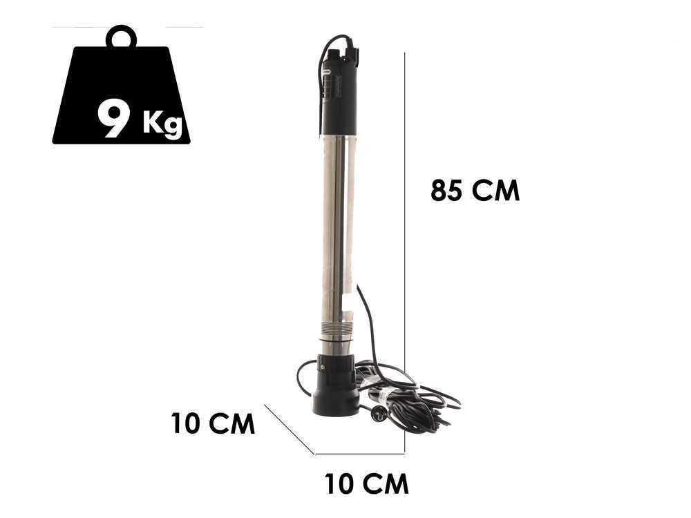 Tiefbrunnenpumpe Gardena 6000/5 Inox Automatic - für klares Wasser - eingebauter Schwimmer – Bild 4