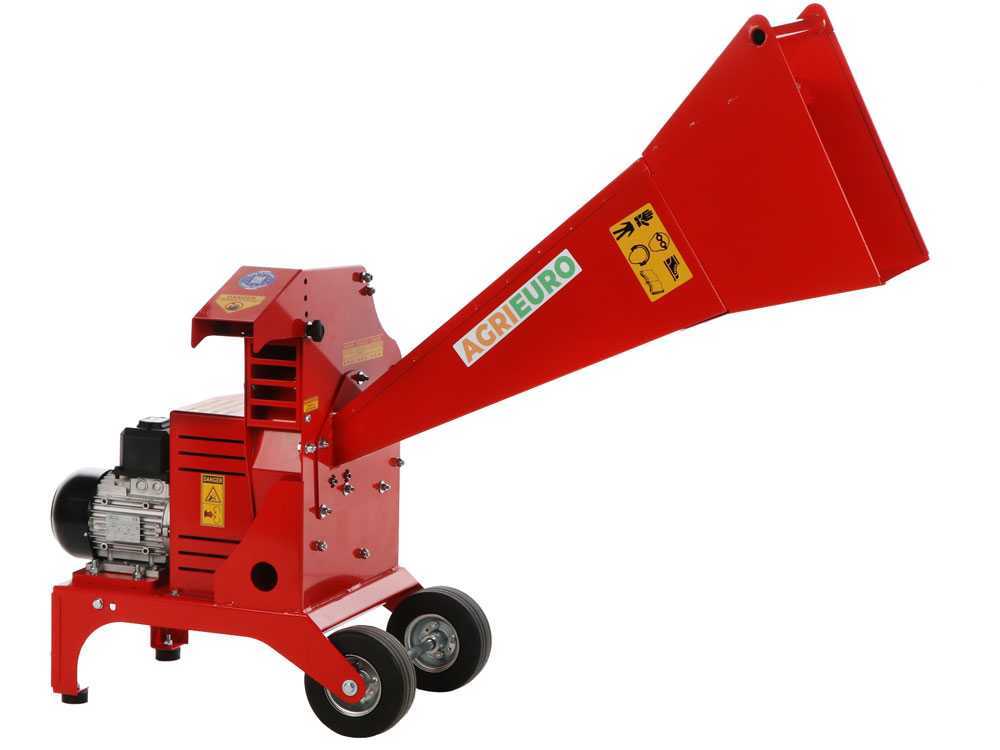 Top Line BIONDA - Elektrischer Häcksler - 400V Motor – Bild 4