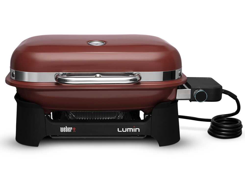 Weber Lumin Compact Red - tragbarer Elektrogrill – Bild 3