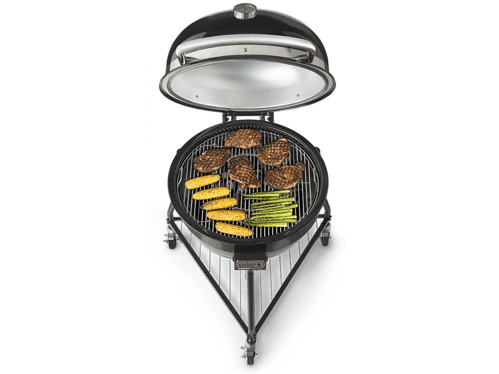 Weber Summit Kamado E6 - Kohlegrill - Durchmesser des Grillrosts 61 cm – Bild 3