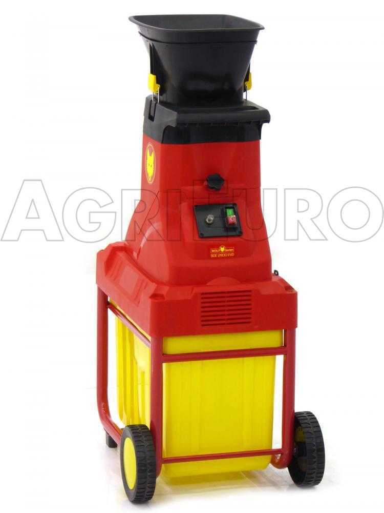 WOLF Garten SDE 2800 EVO - Elektro Messerhäcksler - mit Wendemesser und Auffangwanne – Bild 3