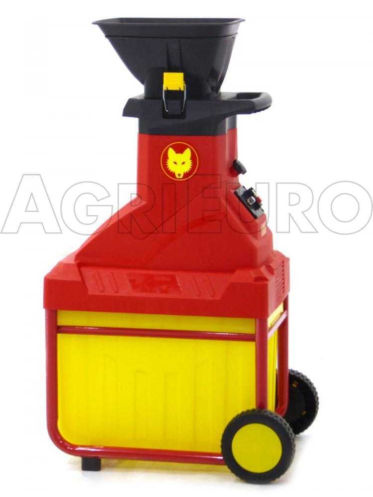 WOLF Garten SDE 2800 EVO - Elektro Messerhäcksler - mit Wendemesser und Auffangwanne