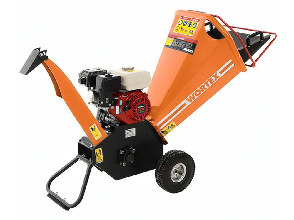 Wortex D200/80H - Häcksler - mit Honda Motor GX 200 – Bild 3