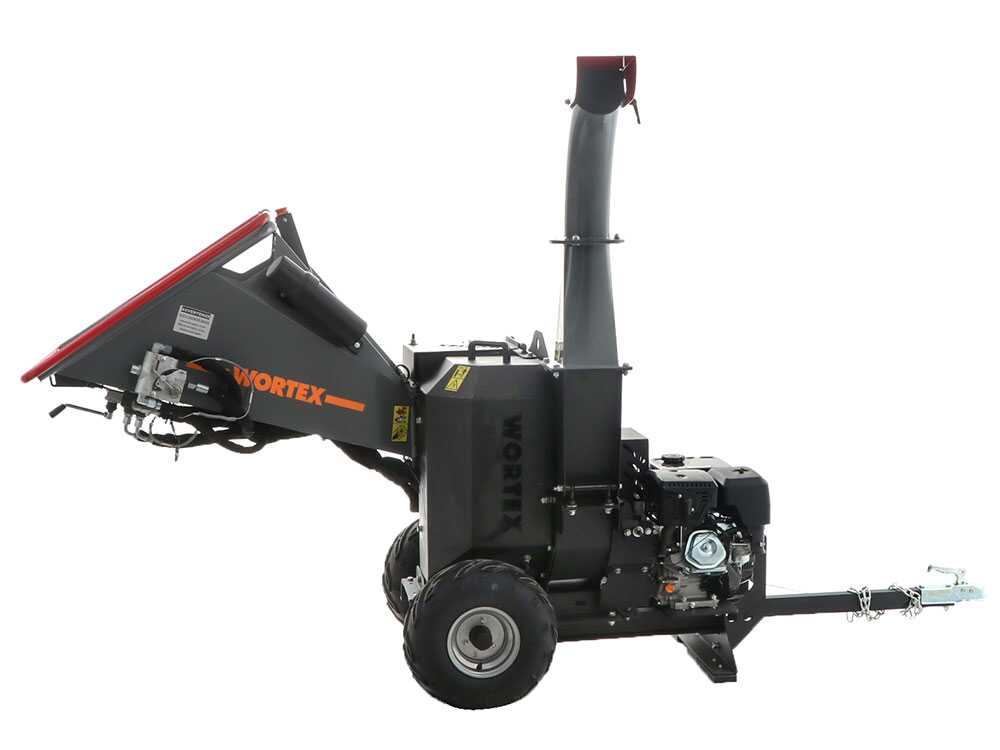 Wortex Grizzly - Häcksler mit Verbrennungsmotor - Loncin 420ccm mit Elektrostarter – Bild 3