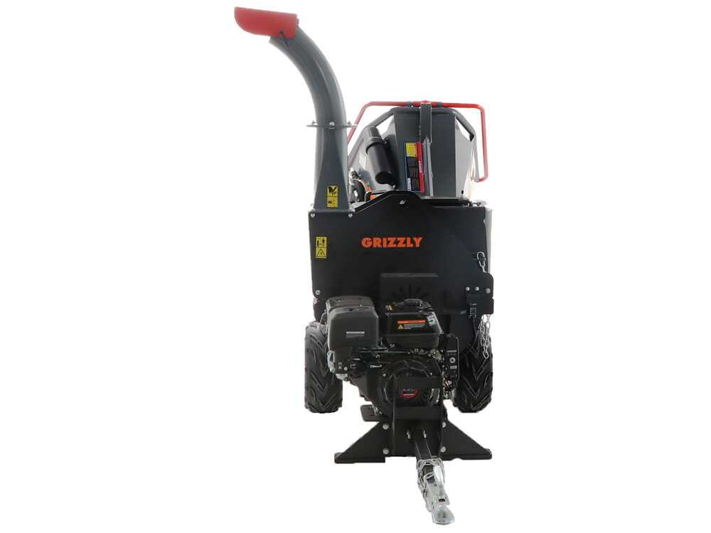 Wortex Grizzly - Häcksler mit Verbrennungsmotor - Loncin 420ccm mit Elektrostarter – Bild 4