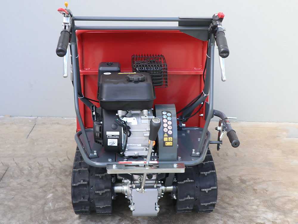 Zanon BC 90 Cingo - Häcksler mit Raupenantrieb und Motorschubkarre - Motor Honda GX390 – Bild 4