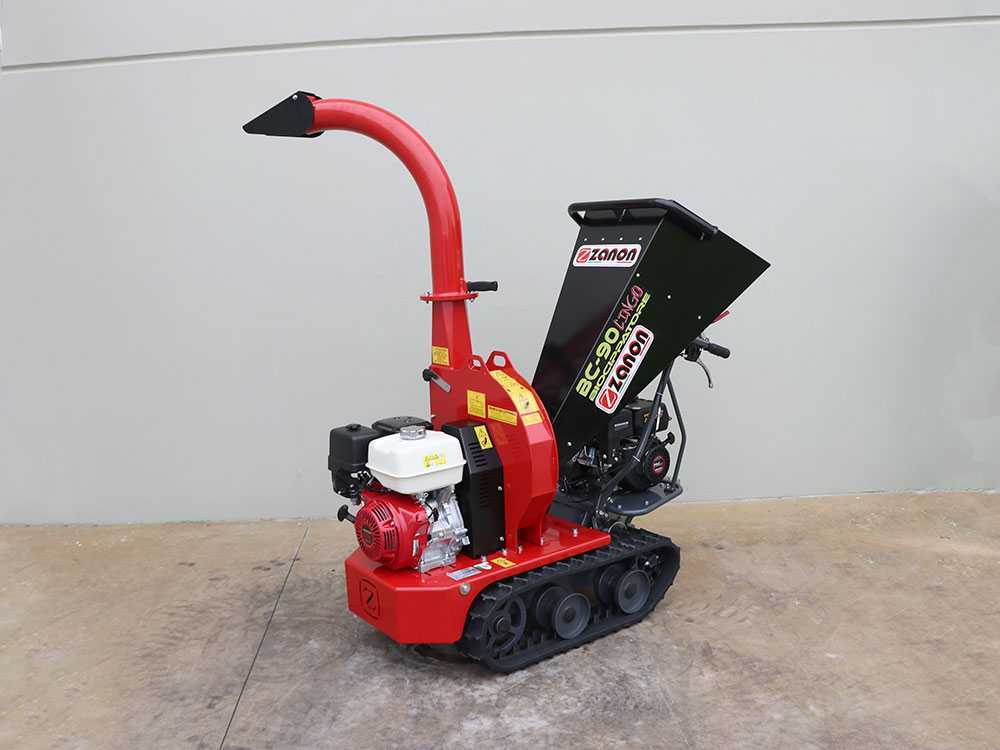 Zanon BC 90 Cingo - Häcksler mit Raupenantrieb und Motorschubkarre - Motor Honda GX390 – Bild 3