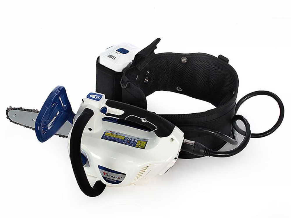 Zomax ZMDC 502 - Akku-Kettensäge 58V 4Ah - Schwert 20cm